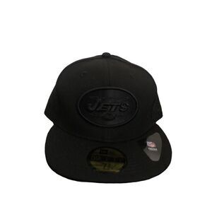 New Era New York Jets Tonal 59Fifty Fitted Hat Cap Size 7 3/8